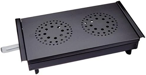Professional Triple Table-Top Tea Light Food/Plate Warmer, Small (4-5 Inches), Black/Grey 7 Professional Triple Table-Top Tea Light Food/Plate Warmer, Small (4-5 Inches), Black/Grey - Image 7