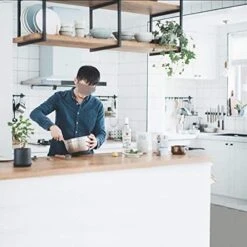 Ceiling Decoration Ceiling Shelf, Restaurant Hanger Shelf Art Wall Cabinet Wall Shelf Flower Stand 80/100/120cm (Size : 100X30X50CM) -Peugeot Shop 41TIzrXLwgL 1