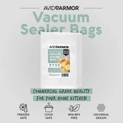 - Vacuum Sealer Bags, Vac Seal Bags For Food Storage, Meal Saver Freezer Vacuum Sealer Bags, Quart Size Sous Vide Bags Vacuum Sealer, Non-BPA, 8 X 12 Inches, Pack Of 200