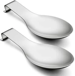 Spoon Rest Set Of 2 For Kitchen Counter Stove Top, Stainless Steel Utensil Rest Ladle Spatula Holder, Heavy Duty, Dishwasher Safe 24 Spoon Rest Set Of 2 For Kitchen Counter Stove Top, Stainless Steel Utensil Rest Ladle Spatula Holder, Heavy Duty, Dishwasher Safe -Peugeot Shop 41TbCvG20eL. AC