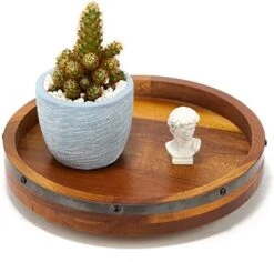12 Inch Acacia Wood Lazy Susan Turntable For Table, Kitchen Turntable Organizer, 360 Degree Decorative Turntable For Countertop Cabinet Or Centerpieces 9 12 Inch Acacia Wood Lazy Susan Turntable For Table, Kitchen Turntable Organizer, 360 Degree Decorative Turntable For Countertop Cabinet Or Centerpieces -Peugeot Shop 41TvVvswcSL. AC