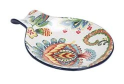 Protea Cynaroides Ceramic Spoon Rest, House Warming Gift, Dishwasher Safe -Peugeot Shop 41TxMXh8cuL