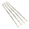 Stainless Steel Seafood Forks 6.75" | 4-Count Per Pack | 1-Pack