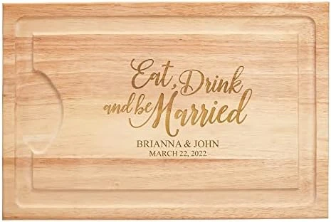 Personalized Maple Wood Cutting Board - Custom Bless This Food - Family Name Engraved On 12" W X 17" L X 3/4" H North American Maple - Made In USA 5 Personalized Maple Wood Cutting Board - Custom Bless This Food - Family Name Engraved On 12" W X 17" L X 3/4" H North American Maple - Made In USA - Image 5