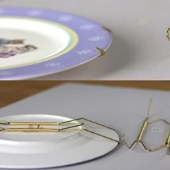 20 Pack Plate Hanger 4 6 8 10 Inches Wall Plate Hangers Decorative Wire Plate Hanger With 20 Wall Hooks 30LB 50LB -Peugeot Shop 41UC0wa3NOL