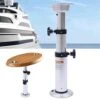 Adjustable Table Pedestal Stand Base For RV Marine Boat Caravan Motorhome, 16.9-29.1 Inch