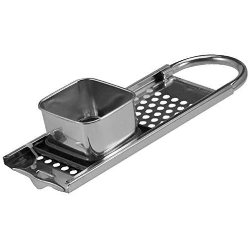 Stainless Steel Spaetzle Maker | Premium Grade Noodle Maker With Handle For Perfect Sized Spaetzle Dumplings | Fits Over Pots And Pans | Dishwasher Safe 1 Stainless Steel Spaetzle Maker | Premium Grade Noodle Maker With Handle For Perfect Sized Spaetzle Dumplings | Fits Over Pots And Pans | Dishwasher Safe