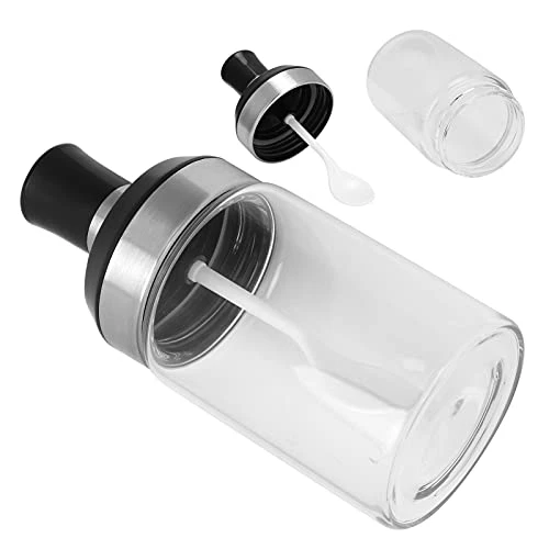 DAUERHAFT Glass Spice Jars, Transparent Design Thick Seasoning Bottle Transparent Glass Kitchen Supplies For Storing Sugar For Kitchen 5 DAUERHAFT Glass Spice Jars, Transparent Design Thick Seasoning Bottle Transparent Glass Kitchen Supplies For Storing Sugar For Kitchen - Image 5