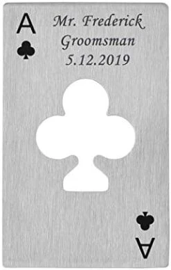 Bottle Opener, Yoption 10pcs Stainless Steel Credit Card Size Casino Beer Bottle Opener For Wedding Party Groomsmen Bridesmaid Gifts 21 Bottle Opener, Yoption 10pcs Stainless Steel Credit Card Size Casino Beer Bottle Opener For Wedding Party Groomsmen Bridesmaid Gifts -Peugeot Shop 41UHtCA0EXL. AC