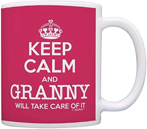 Granny Mother's Day Gift Keep Calm Granny Will Take Care Of It Gift Coffee Mug Tea Cup Paisley 10 Granny Mother's Day Gift Keep Calm Granny Will Take Care Of It Gift Coffee Mug Tea Cup Paisley - Image 10