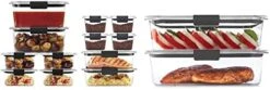 Rubbermaid Brilliance Storage Plastic Lids, Leak Proof Food Container, Clear, 24-Piece & Leak-Proof Brilliance Food Storage Set | 9.6 Cup Plastic Containers, 2-Pack, Clear 14 Rubbermaid Brilliance Storage Plastic Lids, Leak Proof Food Container, Clear, 24-Piece & Leak-Proof Brilliance Food Storage Set | 9.6 Cup Plastic Containers, 2-Pack, Clear -Peugeot Shop 41UoCoj8BZL. AC