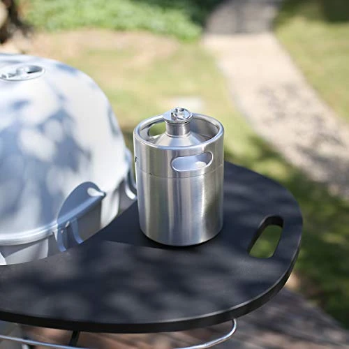 TMCRAFT 64OZ Stainless Steel Mini Keg, Portable Beer Growler With Exhaust Valve Designed Cap To Keep Beverage Fresh. 2 TMCRAFT 64OZ Stainless Steel Mini Keg, Portable Beer Growler With Exhaust Valve Designed Cap To Keep Beverage Fresh. - Image 2