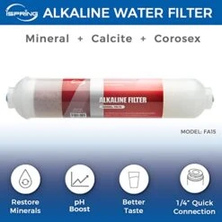 ISpring F21KU75 2-Year Reverse Osmosis Water Filter Replacement For 7-Stage 75GPD RO Alkaline UV Systems, Fits RCC7AK-UV -Peugeot Shop 41V7aTeS8iL 1