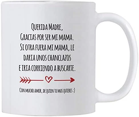 Regalo Para Mama De Dia De Madres O Cumpleanos. Funny Gift Ideas In Spanish For Mothers Day Or Birthday. Latin Mom Mug. Taza Para Cafe Para Feliz Dia De La Madre. (11 Oz White) 3 Regalo Para Mama De Dia De Madres O Cumpleanos. Funny Gift Ideas In Spanish For Mothers Day Or Birthday. Latin Mom Mug. Taza Para Cafe Para Feliz Dia De La Madre. (11 Oz White) - Image 3