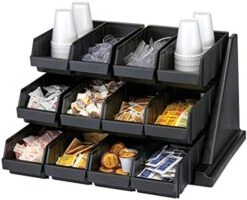 Cambro 12RS12110 Black Versa Self Serve Condiment Bin Stand Set With 3-Tier Stand And 12" Condiment Bins Case Of 1 7 Cambro 12RS12110 Black Versa Self Serve Condiment Bin Stand Set With 3-Tier Stand And 12" Condiment Bins Case Of 1 -Peugeot Shop 41VPUNbJNL. AC