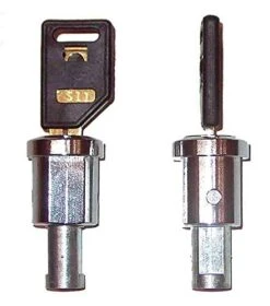 Lock & Key For Beaver Gumball Vending Machine