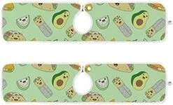 2 Pack Kitchen Faucet Mat Absorbent Washable Sink Splash Guard Faucet Drip Drying Mat Bar Countertop Water Catcher Mat Large 30x5 Inch Taco My Mouth Repeat Pattern -Peugeot Shop 41VWKiolBdL. AC