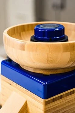 Mill Harvest 450 Watt Stone Grain Mill Royal Blue
