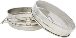 Thaoya Stainless Steel Honey Strainer Double Sieve For Honey Processing, Beekeeping Equipment Filter -Peugeot Shop 41Vt2S3PQhL. AC