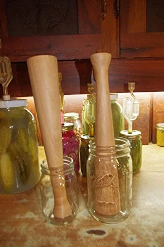 Ferment It Sauerkraut Pounder For Vegetable Fermentation - Made Out Of A Solid Piece Of Wood 1 Ferment It Sauerkraut Pounder For Vegetable Fermentation - Made Out Of A Solid Piece Of Wood