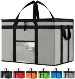 Home 3XL Insulated Bag For Food Delivery & Grocery Shopping With Zippered Top, Black (1 Pack) 28 Home 3XL Insulated Bag For Food Delivery & Grocery Shopping With Zippered Top, Black (1 Pack) -Peugeot Shop 41VzIATigqL. AC