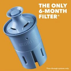 Brita Wave Large 10-Cup Water Filter Pitcher With 2 Longlast+ Filters- Blue -Peugeot Shop 41WLbN5jXML