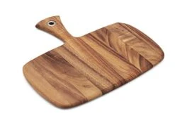 Small Rectangular Provencale Paddle Board, Acacia Wood