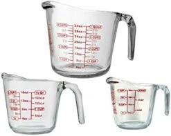 Measuring Cup Set (3-piece, Mixed Sizes, Clear) 13 Measuring Cup Set (3-piece, Mixed Sizes, Clear) -Peugeot Shop 41WNKFhRygL. AC