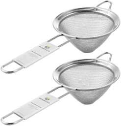 Fine Mesh Sieve Strainer Stainless Steel Cocktail Strainer Food Strainers Tea Strainer Coffee Strainer With Long Handle For Double Straining Utensil 3.3 Inch By Homestia 22 Fine Mesh Sieve Strainer Stainless Steel Cocktail Strainer Food Strainers Tea Strainer Coffee Strainer With Long Handle For Double Straining Utensil 3.3 Inch By Homestia -Peugeot Shop 41WcnNuN5lL. AC