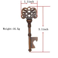 60 PCS Key Bottle Openers,Vintage Skeleton Key Bottle Opener,Skeleton Key Bottle Openers Wedding Favors Antique Rustic Decoration With Escort Tag Card (Copper) 13 60 PCS Key Bottle Openers,Vintage Skeleton Key Bottle Opener,Skeleton Key Bottle Openers Wedding Favors Antique Rustic Decoration With Escort Tag Card (Copper) -Peugeot Shop 41WhUXt39GL