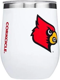 Corkcicle Stemless - 12oz NCAA Triple Insulated Stainless Steel Stemless Wine Glass, Auburn Tigers, Big Logo -Peugeot Shop 41WloCx1FdL. AC