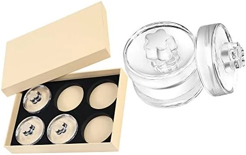 Fermentation Glass Weights 6-Pack With Easy Grip Handle For Wide Mouth Mason Jar Fermenting Sauerkraut, Pickles,Kimchi Vegetables,Canning Supplies And More Home Fermented Foods Dishwasher Safe 5 Fermentation Glass Weights 6-Pack With Easy Grip Handle For Wide Mouth Mason Jar Fermenting Sauerkraut, Pickles,Kimchi Vegetables,Canning Supplies And More Home Fermented Foods Dishwasher Safe - Image 5