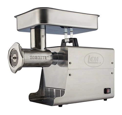 Products 17791 Big Bite #8 .5HP Stainless Steel Electric Meat Grinder, Silver 7 Products 17791 Big Bite #8 .5HP Stainless Steel Electric Meat Grinder, Silver - Image 7