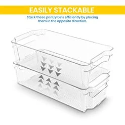 Set Of 6 Fridge Organizer - Includes 6 Refrigerator Organizer Bins (5 Drawers & 1 Egg Holder) - Pantry Organization And Storage Bins For Freezers, Countertops And Cabinets 11 Set Of 6 Fridge Organizer - Includes 6 Refrigerator Organizer Bins (5 Drawers & 1 Egg Holder) - Pantry Organization And Storage Bins For Freezers, Countertops And Cabinets -Peugeot Shop 41XJotYUfTL