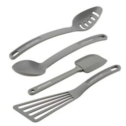 Cucina Nylon Nonstick Tools Set, 4-Piece, Sea Salt Gray