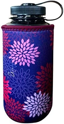 XL - #1 Neoprene 32-40 Oz Water Bottle Insulator Cooler Coolie - Petals 5 XL - #1 Neoprene 32-40 Oz Water Bottle Insulator Cooler Coolie - Petals - Image 5