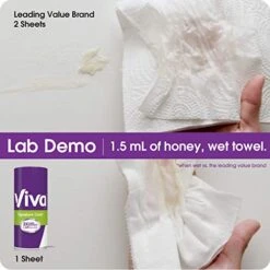 Viva Signature Cloth Choose-A-Sheet Paper Towels, Soft & Strong Kitchen Paper Towels, White, 6 Count -Peugeot Shop 41XX2xzbnjL