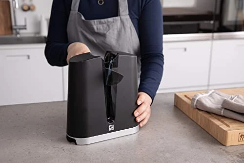 Zwilling V-Edge Professional Knife Sharpener, For Both Western And Japanese Blades, Black 3 Zwilling V-Edge Professional Knife Sharpener, For Both Western And Japanese Blades, Black - Image 3