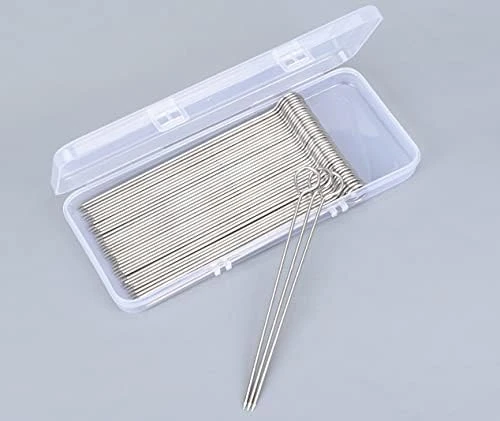 30 Pcs 6 Inches Turkey Lacers For Trussing Turkey,Stainless Steel Skewers Turkey Pins For Trussing Turkey And Poultry 7 30 Pcs 6 Inches Turkey Lacers For Trussing Turkey,Stainless Steel Skewers Turkey Pins For Trussing Turkey And Poultry - Image 7