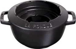 Staub Taub Speciality 40511-972 Fondue Set, Black, 7.9 Inches (20 Cm), Cast Enamel, Pot, Authentic Japanese Product 12 Staub Taub Speciality 40511-972 Fondue Set, Black, 7.9 Inches (20 Cm), Cast Enamel, Pot, Authentic Japanese Product -Peugeot Shop 41YBcSdqNOL