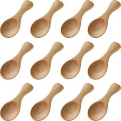 Mini Wooden Spoons Feed Spoons Scoop Sugar Salt Tea Leaf Milk Powder Scale Teaspoons Measuring Scoop Seasoning Spoons (S-12) 21 Mini Wooden Spoons Feed Spoons Scoop Sugar Salt Tea Leaf Milk Powder Scale Teaspoons Measuring Scoop Seasoning Spoons (S-12) -Peugeot Shop 41YJyKGK2XL. AC