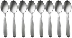 Teaspoon Set (8pc) Jordan Pattern, Stainless Steel 7 Teaspoon Set (8pc) Jordan Pattern, Stainless Steel -Peugeot Shop 41YNChJYvTL. AC
