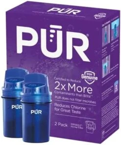 PUR Water Pitcher Replacement Filter (Pack Of 4), Blue – Compatible With All PUR Pitcher And Dispenser Filtration Systems, PPF900Z -Peugeot Shop 41YSAiDADOL. AC