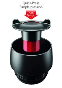 Emsa Germany: Travel Mug Grande - Premium High Performance German Engineered Thermos Vacuum Flask Tumbler, 17oz, Black -Peugeot Shop 41YV0S02SDL