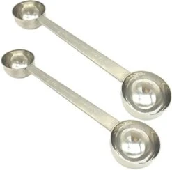 Coffee Scoop 5ml & 15ml Long Handle Stainless Steel Teaspoon & Tablespoon 1pc (1Tsp & 1Tbsp) With Tick Mark For Coffee Or Baking -Peugeot Shop 41YaXr0yncL. AC
