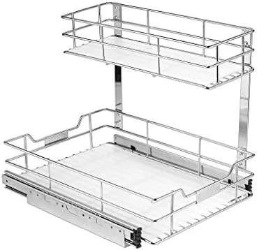 CUISINART 17" Sliding Cabinet Organizer, Chrome Finish 6 CUISINART 17" Sliding Cabinet Organizer, Chrome Finish - Image 6