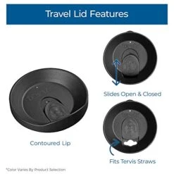 Tervis Mermaids Make Waves Insulated Tumbler With Wrap And Turquoise Lid, 10oz Wavy, Clear -Peugeot Shop 41YmfIyFcgL