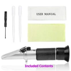 Brix Refractometer With ATC, Brix 0-32, Hydrometer In Wine Making, Homebrew Kit (0~32%) -Peugeot Shop 41YuRG4V35L