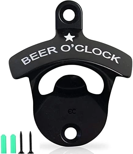 Bottle Opener Wall Mounted, Christmas Funny Wall Mount Bottle Opener For Men Dad Beer Lovers,Novelty Birthday Fathers Day With Mounting Screws Wall Anchors(1 Pack) 8 Bottle Opener Wall Mounted, Christmas Funny Wall Mount Bottle Opener For Men Dad Beer Lovers,Novelty Birthday Fathers Day With Mounting Screws Wall Anchors(1 Pack) - Image 8