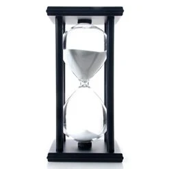 Ellaware 60 Minutes Hourglass, Wood Sand Timer